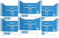 Amazon Basics Makeup Remover Wipes, Formulated without Fragrance and Alcohol-Free, Gentle Cleansing, Removes Waterproof Mascara, Dermatologist Tested, 25 Count, Pack of 6