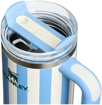 STANLEY Quencher H2.0 Flow State Tumbler, 30 oz, Cornflower Cabana Gloss