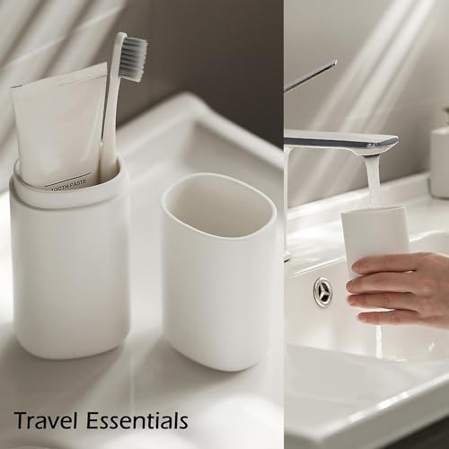 Travel Toothbrush Holder, Toothbrush Travel Case, Multifunctional Dustproof Toothbrush Cover, Portable Toothbrush Case Suitable for Business Camping Travel or Daily Use （1Pack）