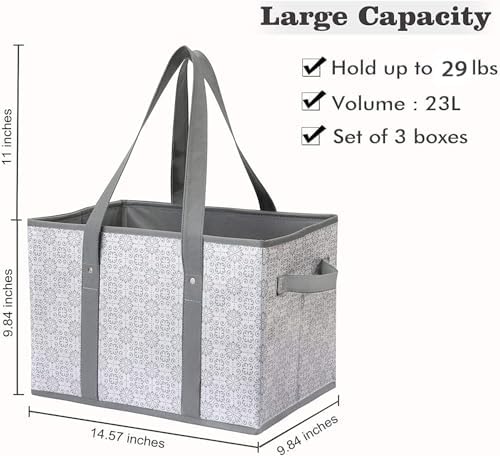 WISELIFE Reusable Grocery Bags [9 Pack],Large Grocery Tote Bag Water Resistant Shopping Bags Foldable Grocery Bag for Clothes,Shoes and Picnic