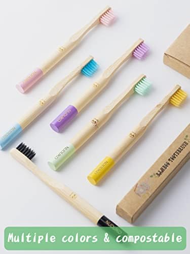 Kids Toothbrush 6 Pack, Soft Bristle Toothbrush for Child Baby Toddler