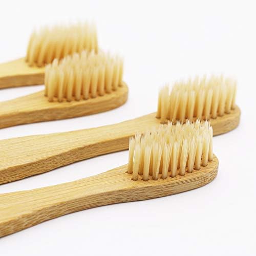 DR PERFECT Natural Bamboo Toothbrush Soft Bristles for Adults Pack of 12