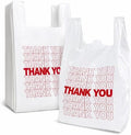 TashiBox 200 Ct Plastic bags,Thank You bags, Shopping Bags