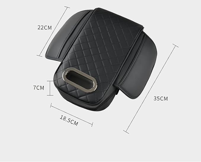 Car Armrest Pad for Toyota 4Runner 2000–2025, Center Console Cover with Memory Foam Cushion, Anti-Slip Protector, Arm Rest Cushion Car Interior Accessories,B Beige