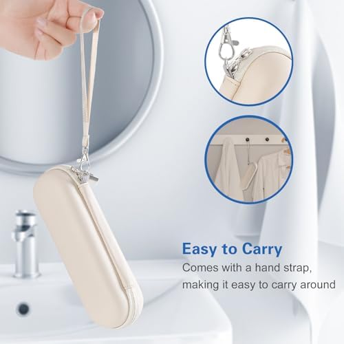 ProCase Toothbrush Travel Case for Oral-B & Sonicare -Beige