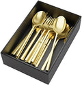 Black Bamboo Drawer Organizer - Silverware&Utensil Holder Organizer for Kitchen Drawers, Multi-Use Drawer Dividers Boxes for Bathroom Counter，Cabinet, Garage, Office Desk, Makeup, Jewelry (9"6"2.5")