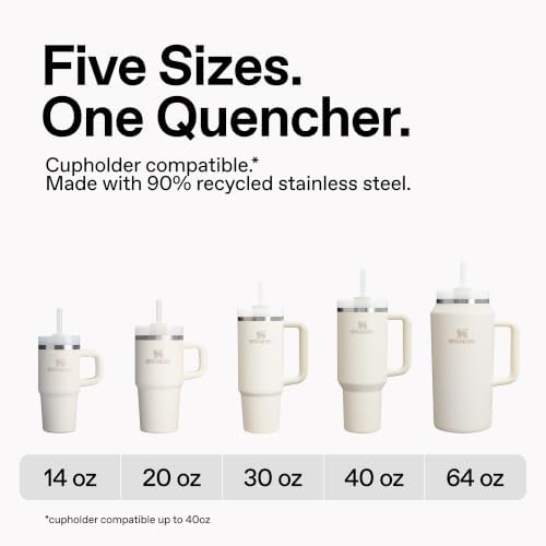 STANLEY Quencher H2.0 Flow State Tumbler, 40 oz, Thyme