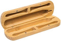 Better & Better Travel Case Designed for The Bamboo Sonic Toothbrush | Fits 2 Replacement Brush Heads & 1 Electric Brush Handle | Natural Bamboo with Dual Magnetic Closure