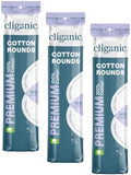Cliganic Premium Cotton Rounds for Face, Makeup Remover Pads, 300 Count