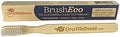 OraWellness BrushEco Bamboo Toothbrush, 4 Rows, Wooden Toothbrush
