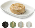 Miamolo Soap Dish for Shower, Soap Holder Raised Design, No More Mushy Soap