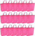 36-Pack Tote Bags Multipurpose Reusable Grocery Bag (Pink Colors 36 Pack)