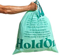 HoldOn Compostable Tall Kitchen Drawstring Bags - 13 Gallon, 40 Count