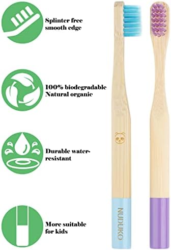 Kids Toothbrush 6 Pack, Soft Bristle Toothbrush for Child Baby Toddler