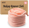 HOMEXCEL Makeup Remover Cloth 12 Pack Reusable Makeup Remover Pads Washable