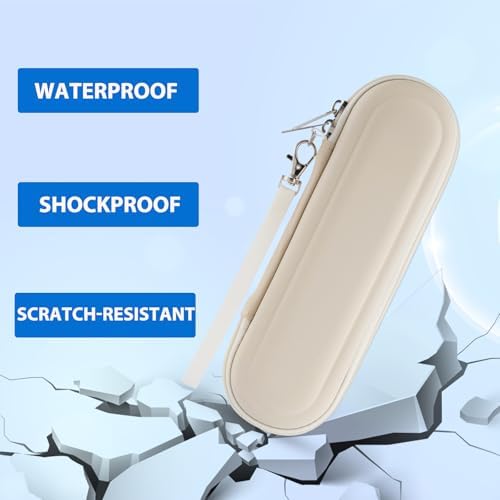 Toothbrush Travel Case for Oral B/Oral-B Pro 1000 1500 5000 7000 & Philips Sonicare 4100 1100 5300 5100 6100/iO Electric Toothbrush, Hard Protective Storage Bag (Starlight-2)