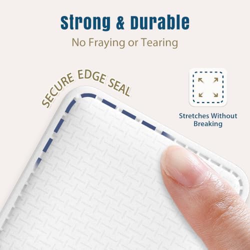 Ourmed Life Large Cotton Pads for Face, 3 x 3 Makeup Remover Pads, 60 ct