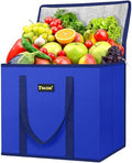 BALEINE 1PK Insulated Reusable Grocery Bag, Heavy Duty Shopping Tote