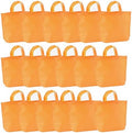 36-Pack Tote Bags Multipurpose Reusable Grocery Bag (Orenge Colors 36 Pack)
