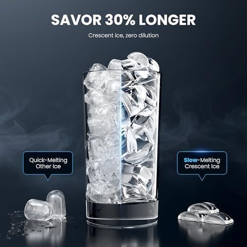 Crescent Luna Ice Maker Countertop