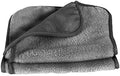 Eurow Reusable Makeup Remover Cloths, Soft Microfiber Face Towels for All Skin Types, Chemical-Free, Protective, Machine Washable, Gentle & Effective Facial Cleansing, 8"x16", Gray, 2-Pack
