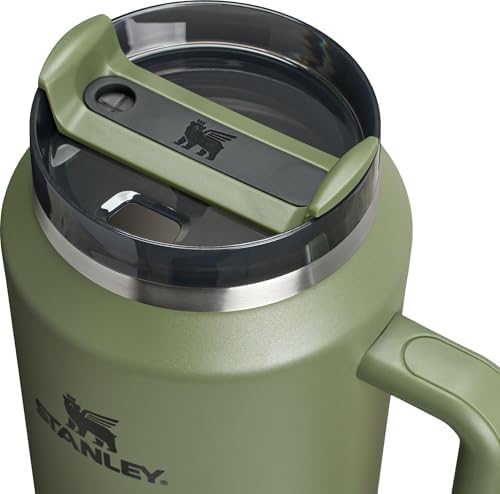 STANLEY Quencher H2.0 Flow State Tumbler, 64 oz, Dried Pine