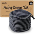 HOMEXCEL Makeup Remover Cloth 12 Pack Reusable Makeup Remover Pads Washable