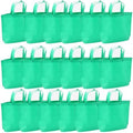 36-Pack Tote Bags Multipurpose Reusable Grocery Bag (Green Colors 36 Pack)
