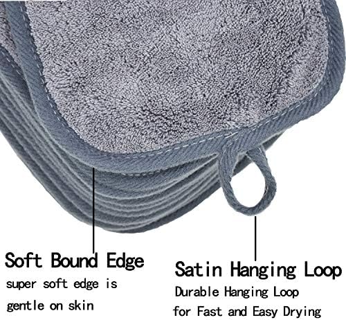 Makeup Remover Cloths Face Pads Reusable Microfiber Facial Cleansing Cloths