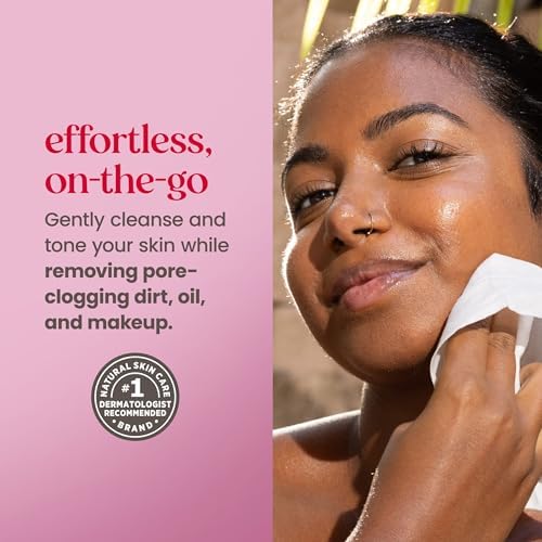 Burt’s Bees Micellar Rose Water Facial Towelettes, 30 ct., 3 Pack