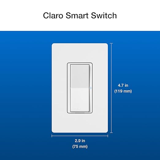 Lutron Claro Smart Switch 3-Way Kit
