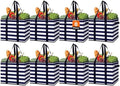 Reusable Grocery Bags 8 Pack, Foldable & Water Resistant Shopping Bags