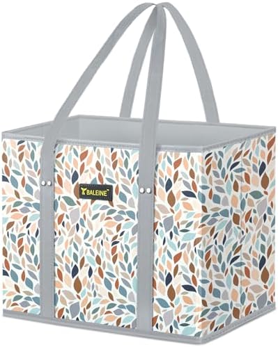 BALEINE 1PK Reusable Grocery Bags, Heavy Duty Shopping Tote Bag