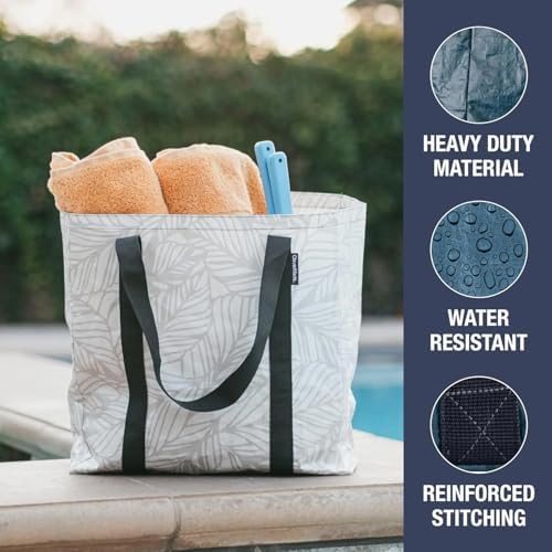 CleverMade Storage Tote - 42L - Transparent (2PK)