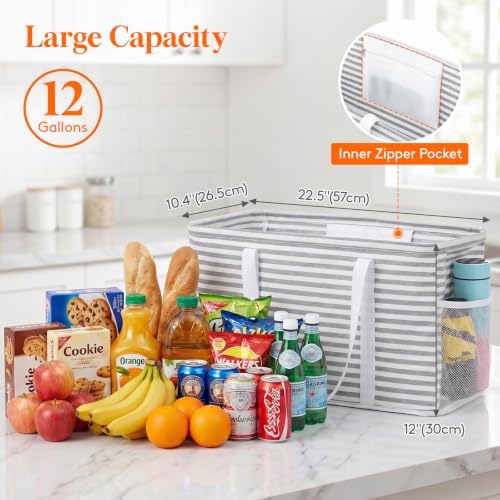 Lifewit Large Tote bag, Reusable Shopping Grocery Bags