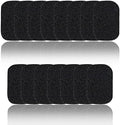 15 Piece Soap Savers Pads - Black BPA Free Holder for Bar Soap, Non-Slip Self Draining Dish Lift for Shower, Kitchen, Bathroom - Tray Bulk Accessories