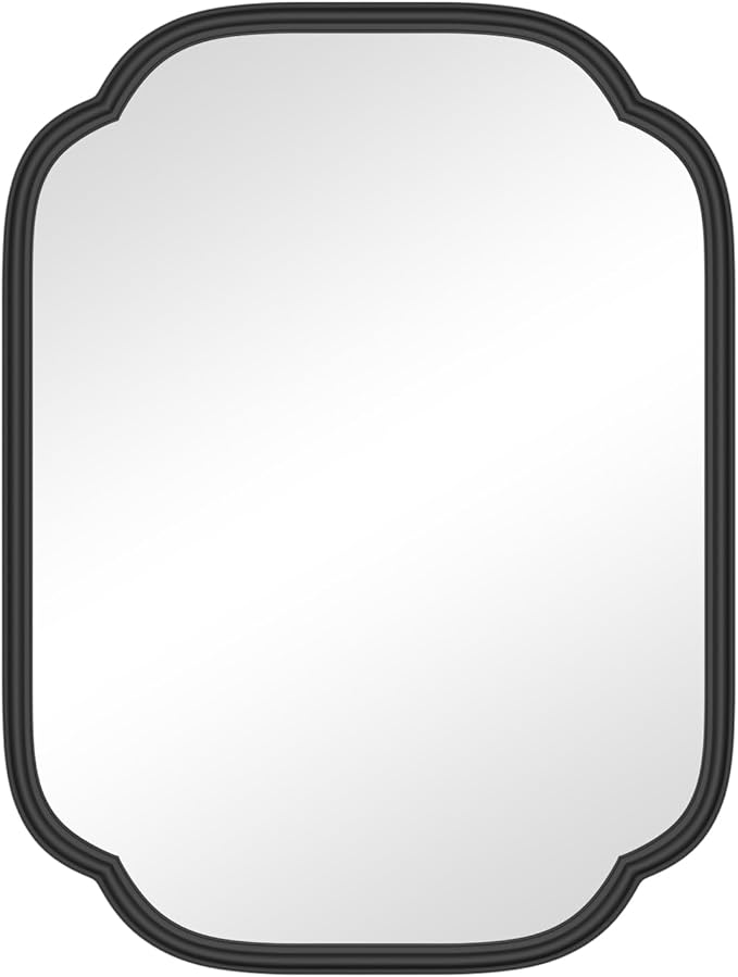 Black Bathroom Mirror for Wall