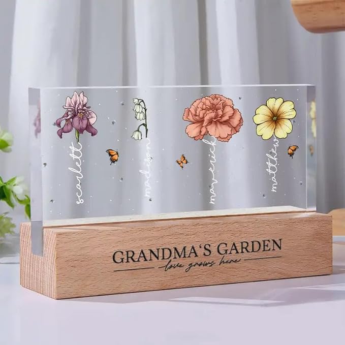 Peties.com Personalized Rectangle LED Light