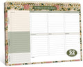 Weekly To Do List Notepad with 52 Undated Sheets（8.5"×11"）- Undated Weekly Planner Notepad for Office Desk Accessories and Supplies - Olive Grove