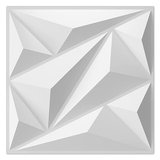 Art3dwallpanels 33 Pack 3D Wall Panel Diamond