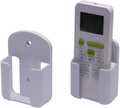 2 Pcs Remote Control Holder Rack Wall Mount Media Organizer Storage Rack