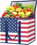 BALEINE 1PK Insulated Reusable Grocery Bag, Heavy Duty Shopping Tote