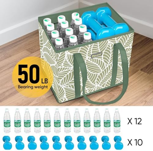 BALEINE 3PK Reusable Grocery Bags, Heavy Duty Shopping Tote Bag