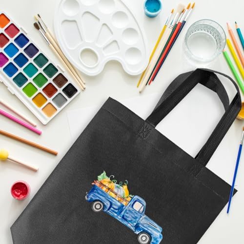 50pcs Reusable Grocery Bags with Handles Non Woven Shopping Tote Bags Bulk