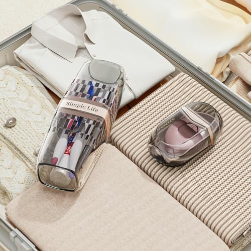Bar Travel Soap Case Container, Portable Travel Toothbrush Case, Gray