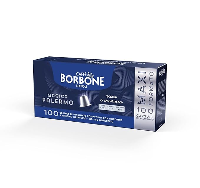 Caffè Borbone Magica Palermo Aluminum Capsules Compatible