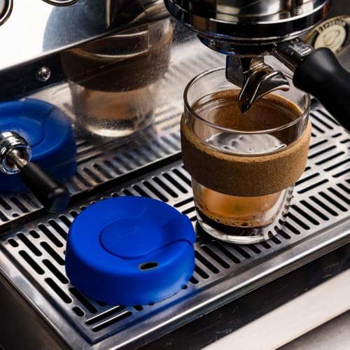 KeepCup Brew Cork, Reusable Glass Tumbler with Natural Cork, Grande Coffee Cup 16oz / 454ml - Deep