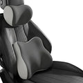 Car Headrest Pillow & Lumbar for Audi A4 Q3 A6 C5 A4 B8 A3 8P Q2 Q5 A1 A3 A5 A6 A7 A8 Q7 Q5L Sq5 Rs Q3 A4 B6, Car Seat Neck Pillow Back Support, Breathable All-Season Seat Cushions, 2PCS