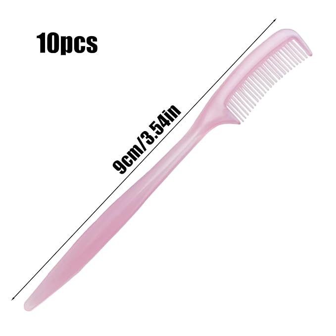 Bunny Brush for Grooming 10 Pieces Small Animal Grooming Comb | Hamster Comb for Tiny Pet Ferret Indoor Home Coat Sensitive Skin Daily Care