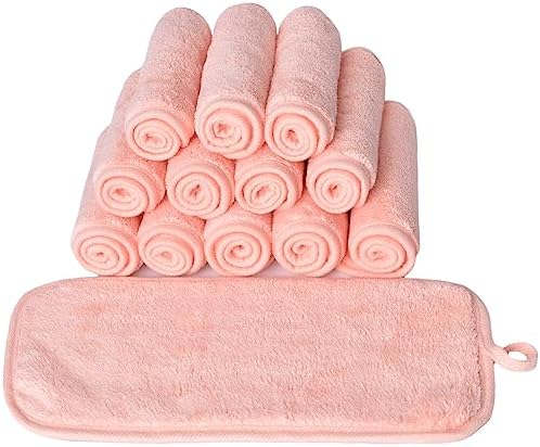 Makeup Remover Cloths Face Pads Reusable Microfiber Facial Cleansing Cloths